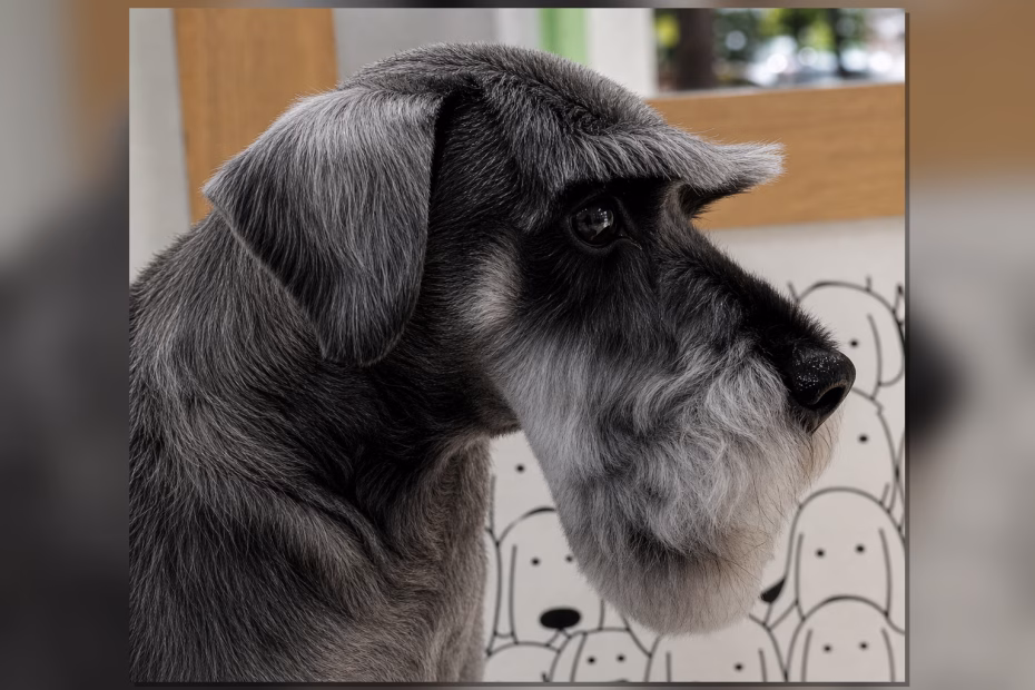 barba del Schnauzer en Valencia